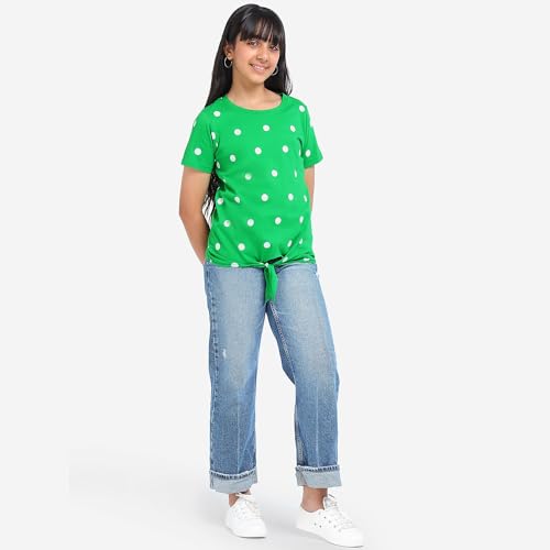 Image of BONKIDS Girls Tshirt (BON9476 12-13Y) Green