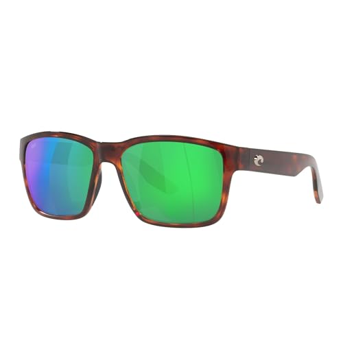 Costa Del Mar Sunglasses for Men - Paunch Mens Polarized Sunglasses - Fishing, Boating & Beach UV Protection - Size 57-580P