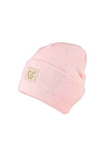 Image of Funky Junque Adorable Newborn Baby Smiley Face Beanie - Soft Knit Winter Hat with Premium Suede Patch