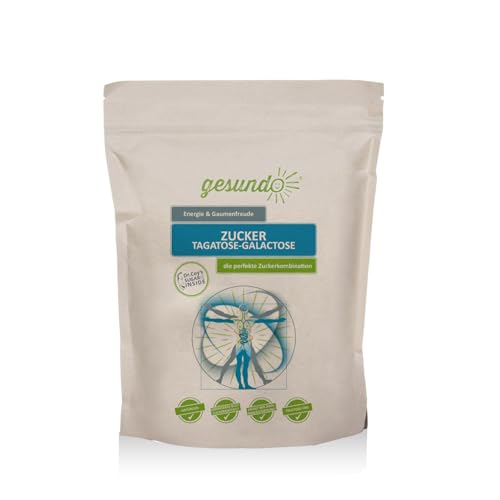 gesundo Tagatose-Galactose Pulver - 100% natürliche Zuckeralternative - 1kg Beutel