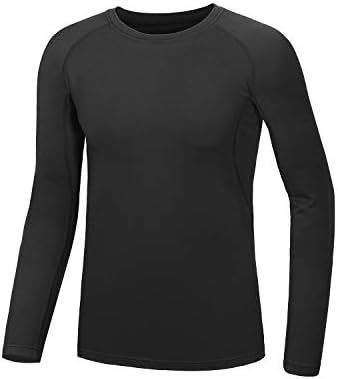 تي شيرت Taibid للشباب من الشباب ذو أكمام طويلة مصنوع من الصوف بقاعدة من الصوف مقاس S Xl Large اسود Amazon Ae موضة