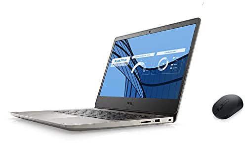 Image of Dell 14 Vostro 3405 Ryzen 5 8GB, 256GB, Win10+MSO,Vega Graphics,FHD Display /Dune Color + Dell W /L Mouse MS3320W Black, 2.4 GHz RF W /L or BT 5.0, 1600 dpi, 3 Buttons, Multi-OS