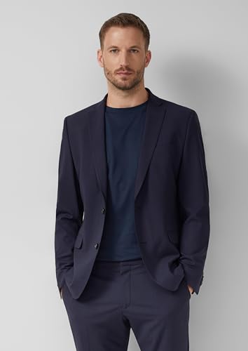 s.Oliver BLACK LABEL Herren 2149088 Business-Anzug Jacke, Navy, 48