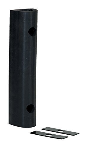 Vestil M-4-18 Extruded Rubber Fender Bumper 18 In. x 4-1/4 In. x 4 In. Black