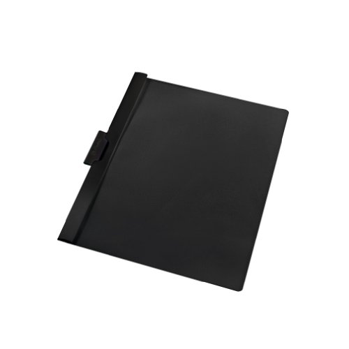 Preisvergleich Produktbild Herlitz 10312825 Klemmhefter 60 Blatt schwarz, PVC 5er Packung