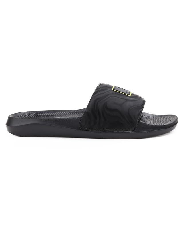 Image of Bacca Bucci Hologlide Men's Comfort Slides | Cushioned EVA Footbed | Anti-Slip Sole | Lightweight Everyday Sliders