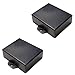 BE-TOOL 2 PCS Junction Box ABS Plastic Electrical Project Case Power Junction Box with Fixed Ear for Outdoor Electronics 2.44 x 1.97 * 0.87in