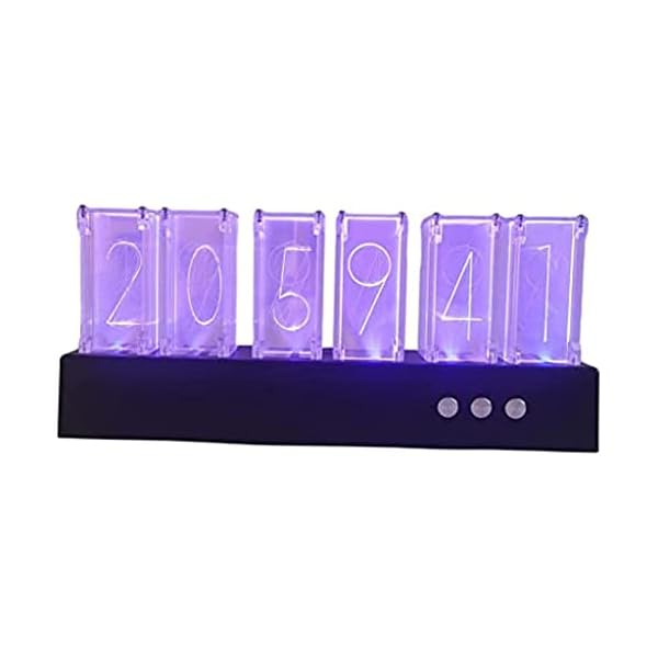ZAIED-Modern-Tabletop-Nixie-Tube-Clock-LED-Glow-Digital-Tube-Clock-DIY-Retro-Electronic-6-tubes-Tube-Clock-Desktop-Creative-Vintage-Ornaments-for-Boyfriend-and-Husband
