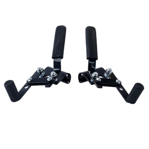 Ausi 1 Paar Rollstuhlbremsen Universal-Rollstuhlbremshebel-Ersatzteile