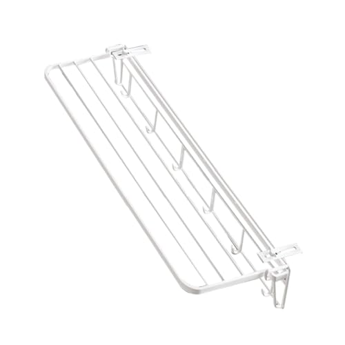 Étendoir à linge compact pliable suspendu fer porte-serviettes
