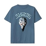 Eagles California Greatest Hits Album Cover T-Shirt, Dusk Blue, X-Large