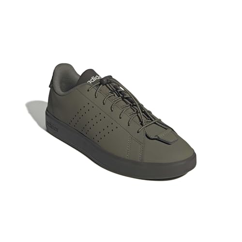 adidas Herren Advantage 2.0 Shoes, Olive strata/Olive strata/Shadow Olive, 41 1/3 EU – Ansicht 3