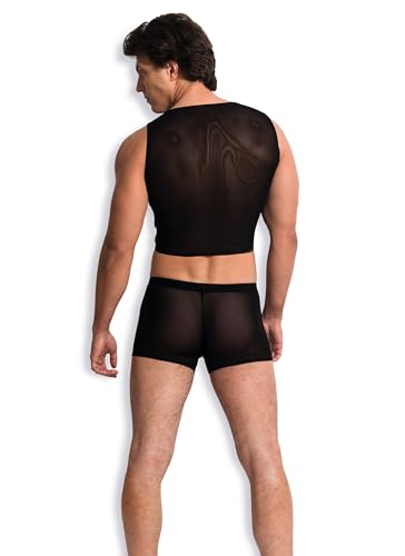 Lencería para hombre y ropa interior de esmoquin de camarero negro 2