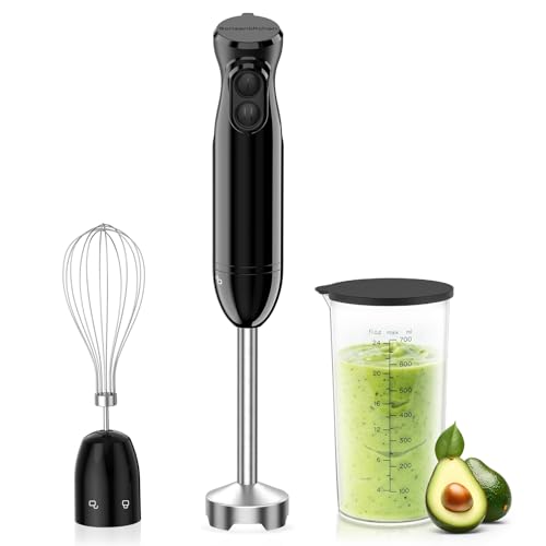 Bonsenkitchen Frullatore a Immersione, 3 in 1...