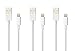 EMEMO® 3 pack! USB Lightning Cable for iPhone 6 5 5S 5C, iPad mini, iPod Nano (7th generation) iPod touch (5th Generation) - Compatible Charger Cord for Data and Syncing - 3ft Long!