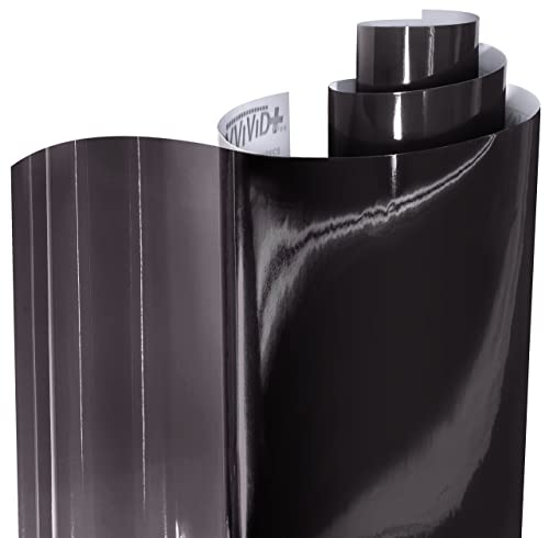 VViViD Extra-Wide Headlight Taillight Vinyl Tint Wrap Roll (Dark Smoke 12" x 24" 2-Roll Pack)