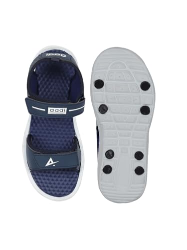 Image of AADI Men's Synthetic Leather Outdoor Casual Sandals & Floaters