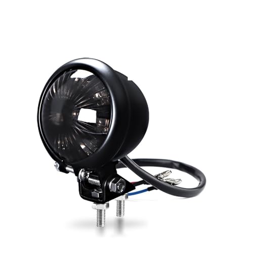 Clignotants tournage moto et feu stop 12V style rouge pour personnalisation de cadre Bobber