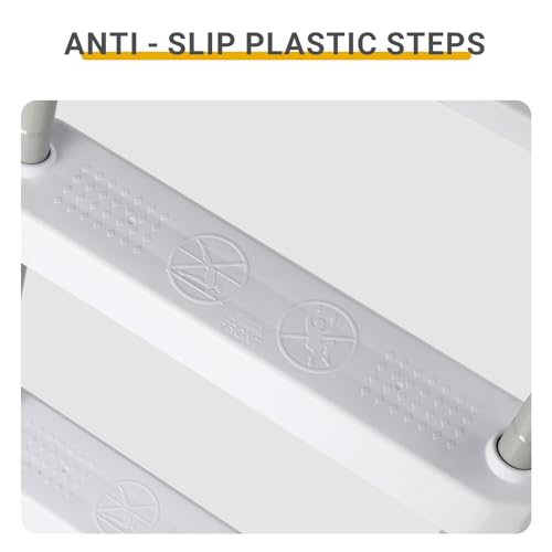 Escalera para Piscinas de 4 Escalones, 52 Pulgadas Altura Máx miniatura 5