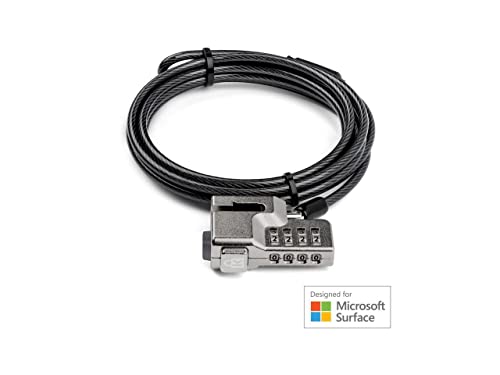 Kensington 259297 Ac K68130ww Resettable Combination Cb Lock F Surface Pro & Surface