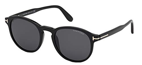 Taglia 50/21/145 Tom Ford Occhiali da Sole DANTE FT 0834 Black/Smoke 50/21/145 uomo