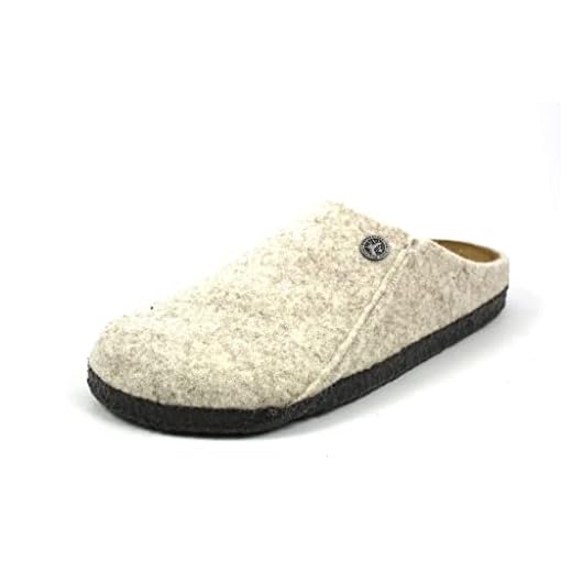 Birkenstock Zermatt 1017519 (Reg) Mens Felt Slippers Dark Blue 11.5