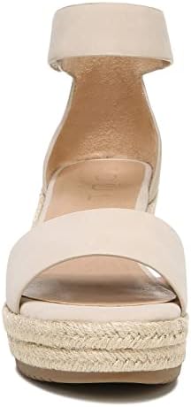 SOUL Naturalizer Womens Oakley Ankle Strap Wedge Heel Sandal Porcelain Smooth 6.5 M | Image 2