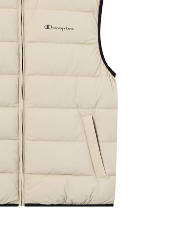 Champion Legacy Men, Micro Polar Fleece Half Zip Top, XXL, Beige - Image 4