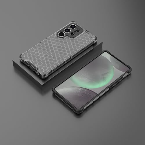 Image of Glasgow Back Case Cover Compatible with [ Samsung Galaxy S25 Ultra 5G ] (Stylish Design) - Black