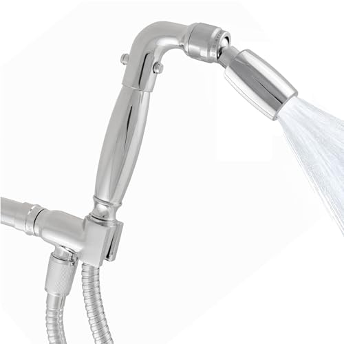 High Sierra Showerheads® - Solid Metal Handheld Shower Head - WaterSense Certified Low Flow 1.8 GPM - Brushed Nickel Finish - Amazon.com