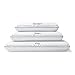 WEEKENDER Ventilated Gel Memory Foam Pillow - Washable Cover - Queen Size