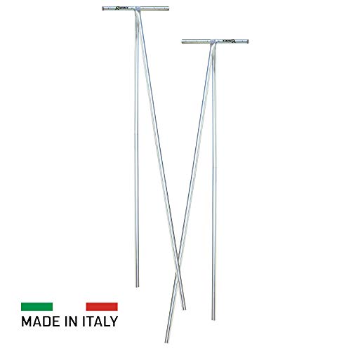 Ribimex PRIEL32G Stendibiancheria Galvanizzato Da Esterni, Argento - 3