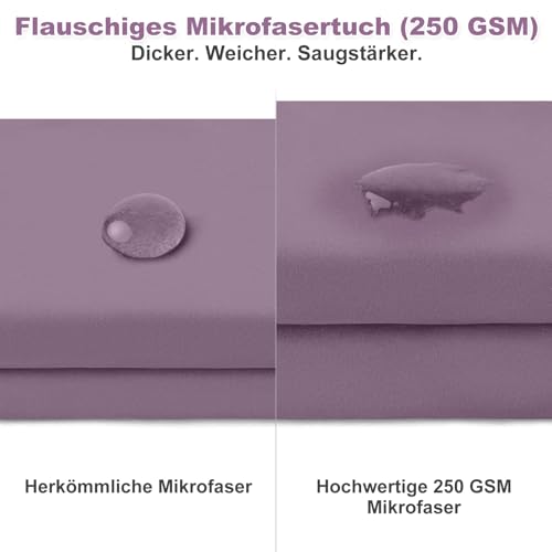 Mikrofaser Handtuch – 90x180cm Fitness Handtuch mit Silberionen-Behandlung, Ultraleicht & Saugstark, Schnelltrocknend – Ideal für Fitness… – Ansicht 6