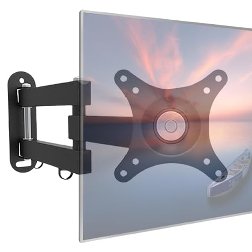 Soporte De Movimiento Completo Brazo Articulado para TV Soporte De Pared para TV Brazo Inclinable Giratorio Soporte De Montaje En Pared Soporte Inclinable para TV Soporte De Movimiento Completo Brazo