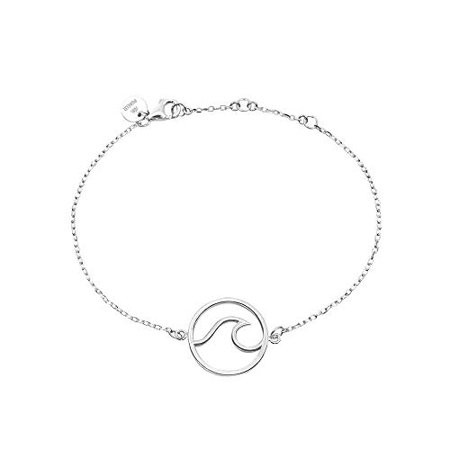 Preisvergleich Produktbild PURELEI® Wave Fußkettchen (Silber, Versilbert)