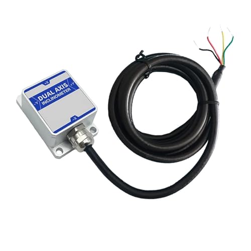 CHBMSS Inclinometer RS485 2 Axis, Dual Axis Tilt Angle Sensor Digital Output Biaxial Clinometer