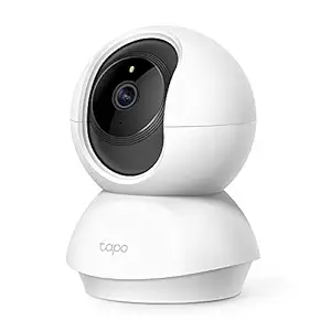 TP-Link Tapo C210 360 degree 3MP Full HD 2304 X 1296P Video Pan/Tilt Smart Wi-Fi Security Camera | Alexa Enabled | 2-Way Audio| Night Vision| Motion Detection | Indoor CCTV White