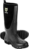 TIDEWE Rubber Boots for Men, Rain Boots with Steel...