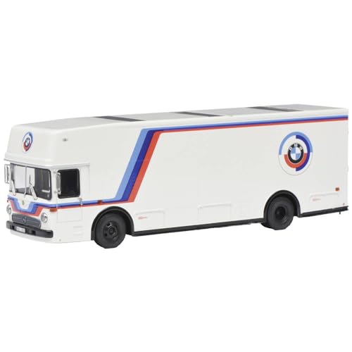 Schuco Modellauto Renntransporter BMW 1:87