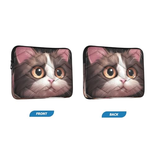 Funda para portátil Big Eyes Cat 13-14 pulgadas miniatura 2
