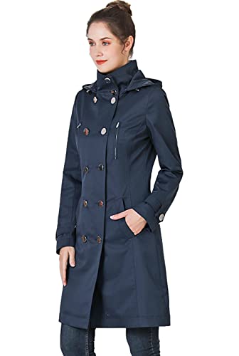 BGSD Women Amari Waterproof Hooded Trench Coat - Regular & Plus Size2