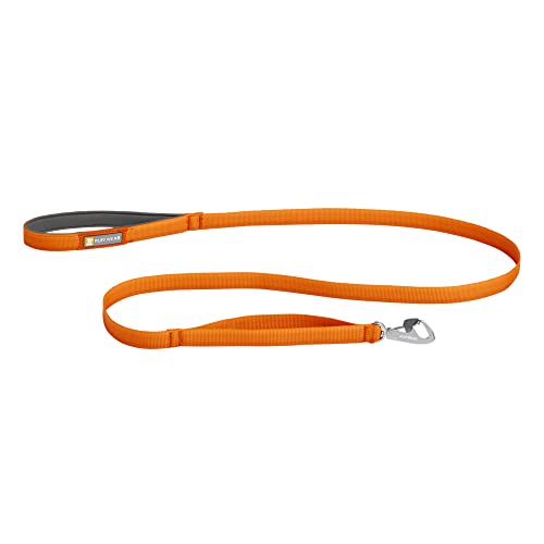 Ruffwear, Front Range Dog Leash, 5 Ft Lead With Padded Handle For Everyday Walking, Campfire Orange #TOP3