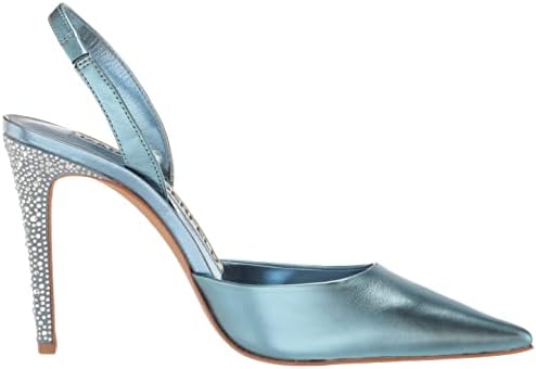 Karl Lagerfeld Paris Women's Caslynn-Slingback Pump, Grapemist, 10 | Image 5