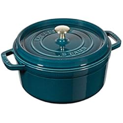 Cacerola Staub STAUB Cacerola/Cocotte de Hierro Fundido, 20 cm de Diámetro, 2,24 L, La Mer