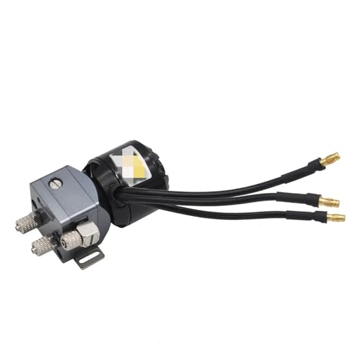 Bomba de engranajes de media alta presión con motor 3534 750KV para excavadora hidráulica RC