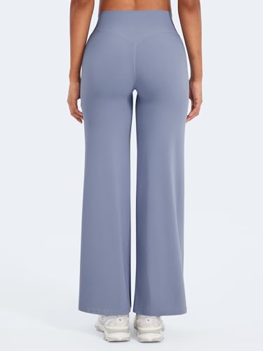 Image of YEOREO Ease Workout Leggings Womens No Front Seam Straight Leggings 29 inch / 31.5 inch / 33 inch / 35 inch High Waist Buttery Eddiy Yoga Pants