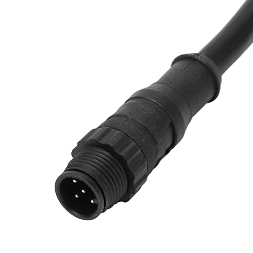CHICIRIS Cavo per NMEA 2000, Terminazione a T in ABS Cavi di Rete Marina per NMEA 2000 Cavo Backbone con Connettore a T 5 Pin Impermeabile M12 0,5 M per Reti Garmin