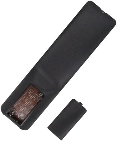 Remote Control Backside User Manual for Generic Replacement Remote Control