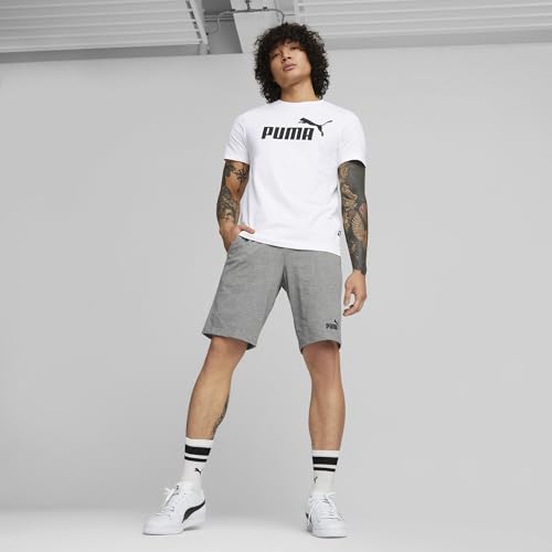 PUMA Herren Ess logo te T shirt, Puma White, XL EU – Ansicht 6