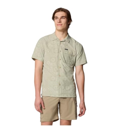 Chemise de Randonnée Columbia Tech Trail pour Homme en Tricot Imprimé